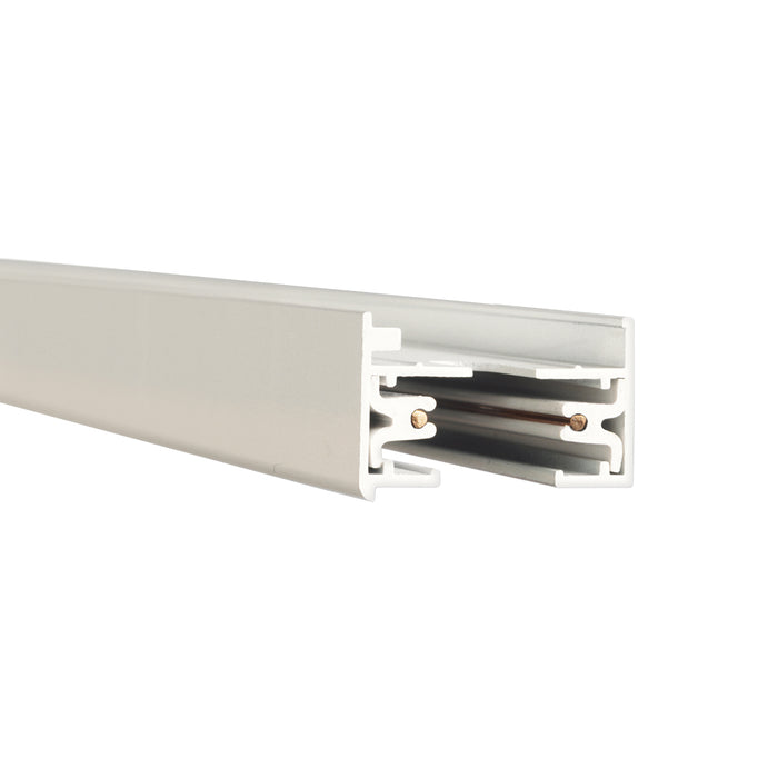 W.A.C. Lighting LT2-WT Track Single Circuit, White