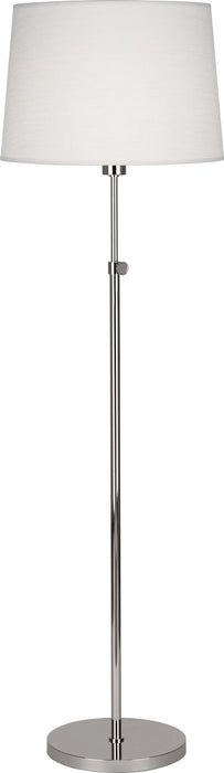 Robert Abbey S463 One Light Floor Lamp, Polished Nickel