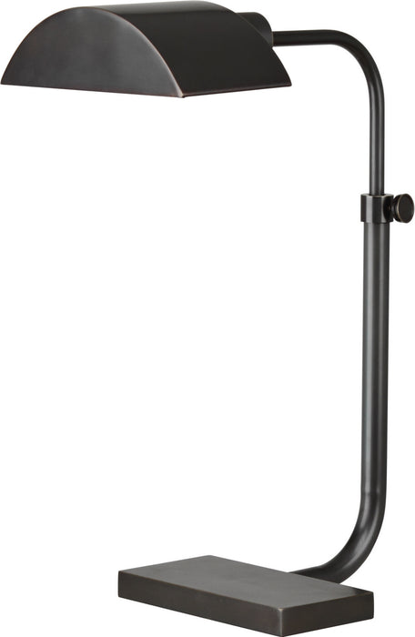 Robert Abbey Z460 One Light Table Lamp, Deep Patina Bronze