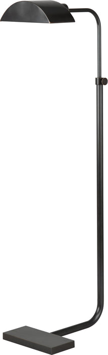 Robert Abbey Z461 One Light Floor Lamp, Deep Patina Bronze