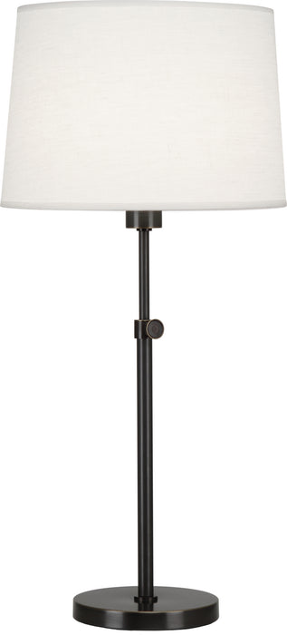 Robert Abbey Z462 One Light Table Lamp, Deep Patina Bronze