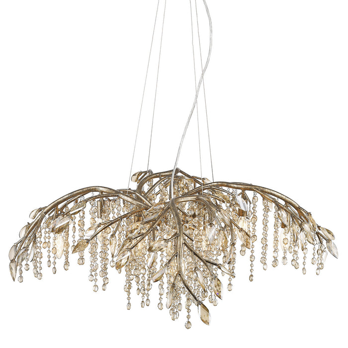 Golden 9903-12 MG 12 Light Chandelier, Mystic Gold