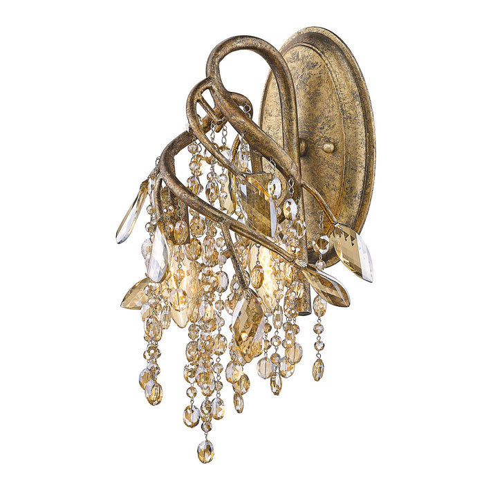Golden 9903-WSC MG Two Light Wall Sconce, Mystic Gold