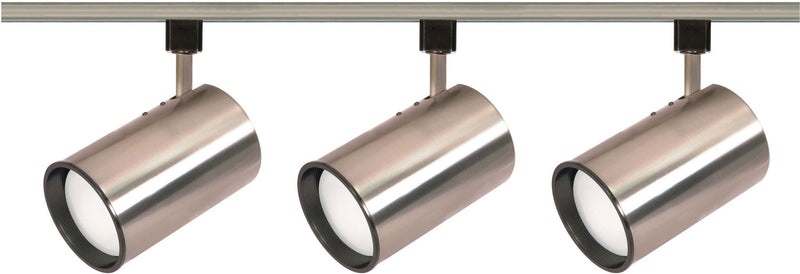 Nuvo Lighting TK341 Three Light Track Kit, Brushed Nickel