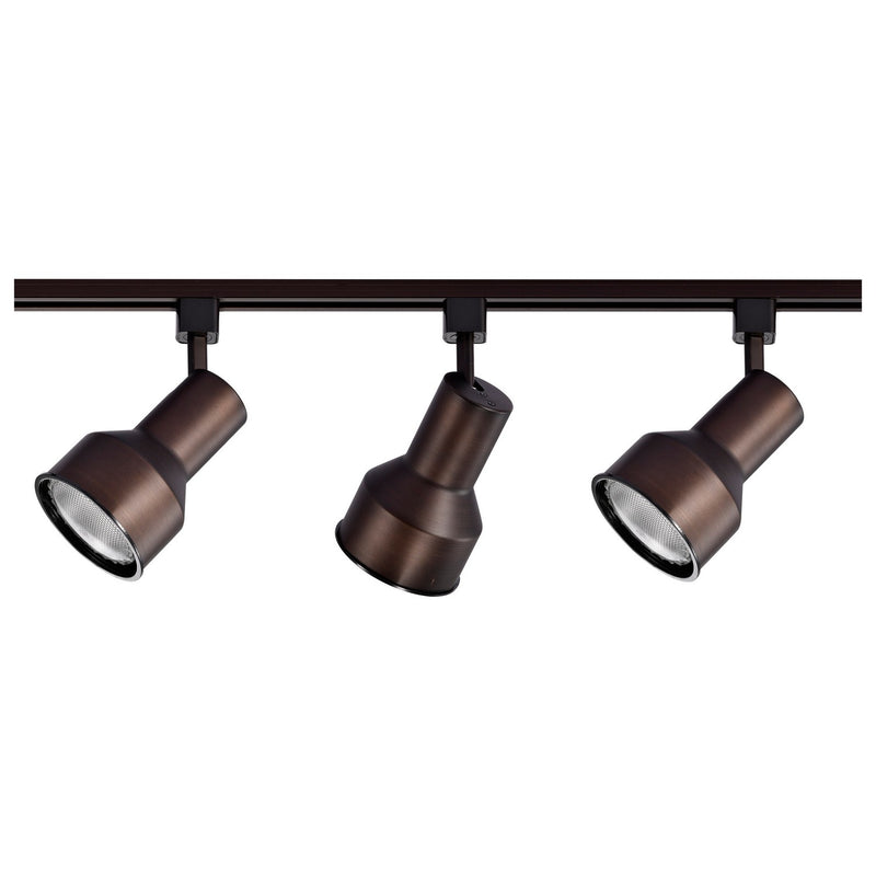 Nuvo Lighting TK361 Three Light Track Kit, Russet Bronze