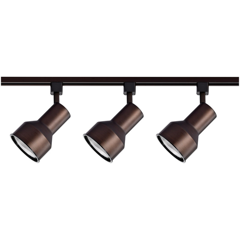 Nuvo Lighting TK361 Three Light Track Kit, Russet Bronze