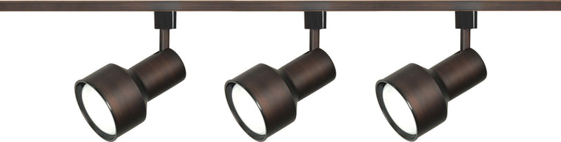 Nuvo Lighting TK361 Three Light Track Kit, Russet Bronze
