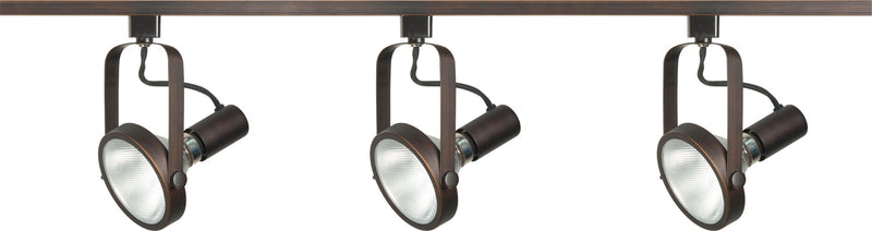 Nuvo Lighting TK362 Three Light Track Kit, Russet Bronze