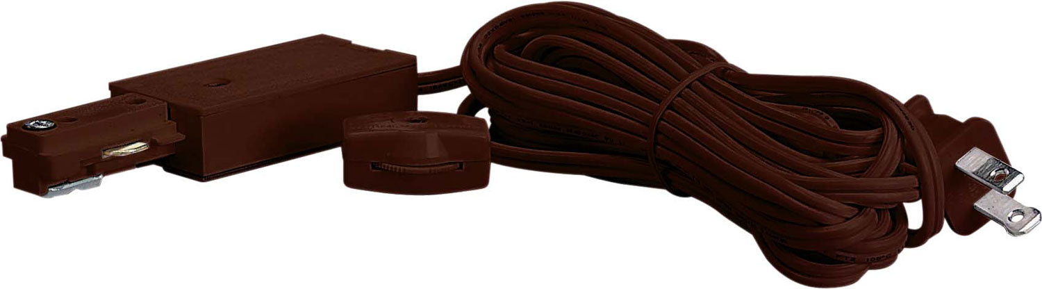 Nuvo Lighting TP201 Live End Cord Kit, Brown