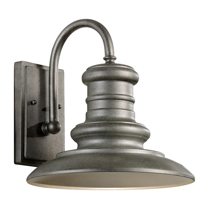 Generation Lighting OL8601TRD One Light Outdoor Wall Lantern, Tarnished Silver