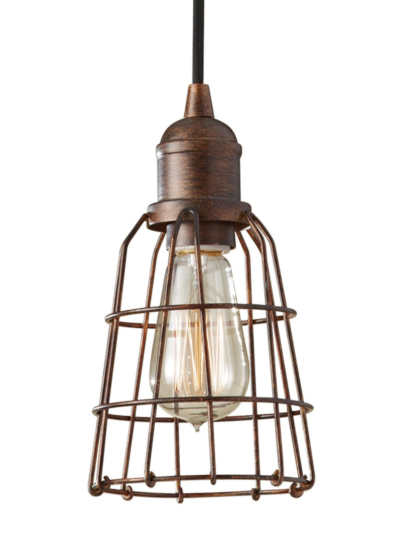 Generation Lighting P1246PRZ One Light Pendant, Parisian Bronze