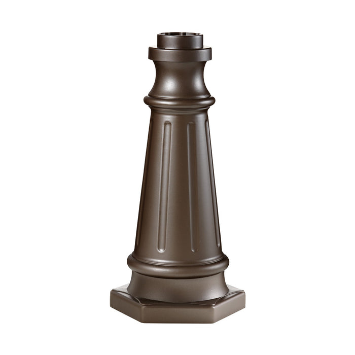 Generation Lighting POSTBASE ORB Postbase, Oil Rubbed Bronze