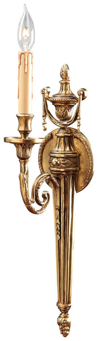 Metropolitan N9601 One Light Wall Sconce, Stained Gold