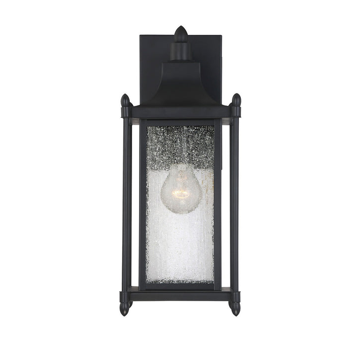 Savoy House 5-3451-BK One Light Wall Mount, Black