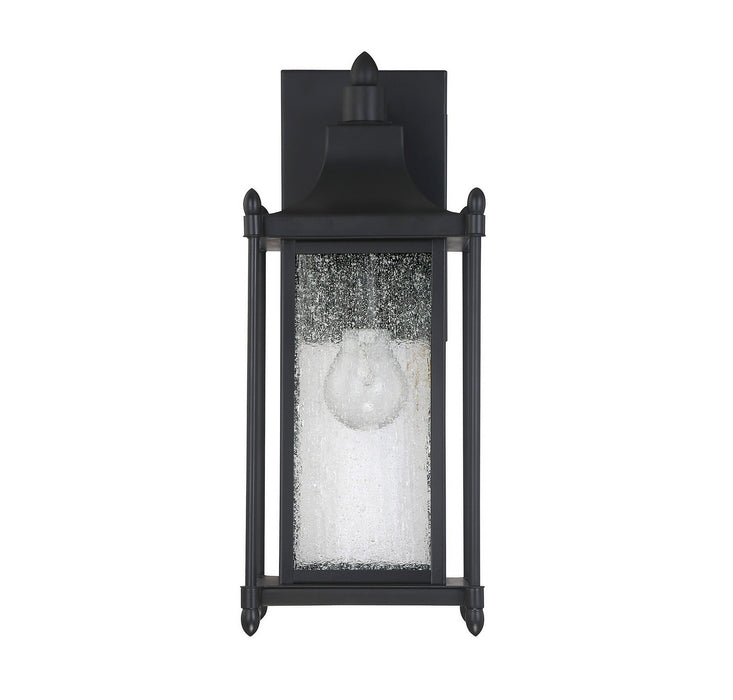 Savoy House 5-3451-BK One Light Wall Mount, Black