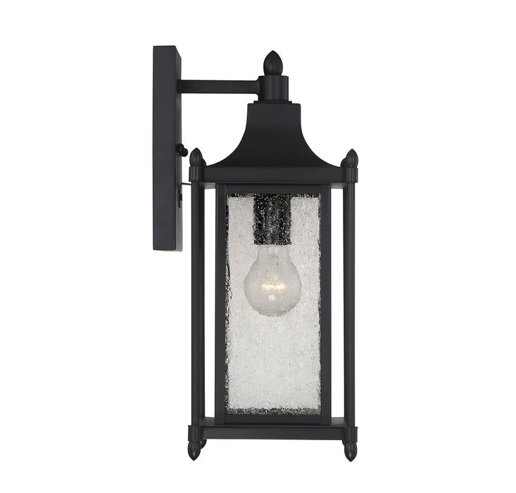 Savoy House 5-3451-BK One Light Wall Mount, Black