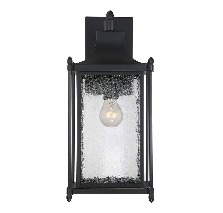 Savoy House 5-3452-BK One Light Wall Mount, Black