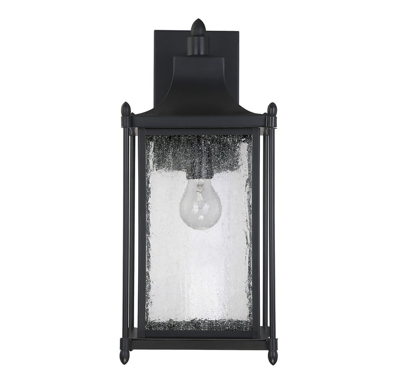 Savoy House 5-3452-BK One Light Wall Mount, Black