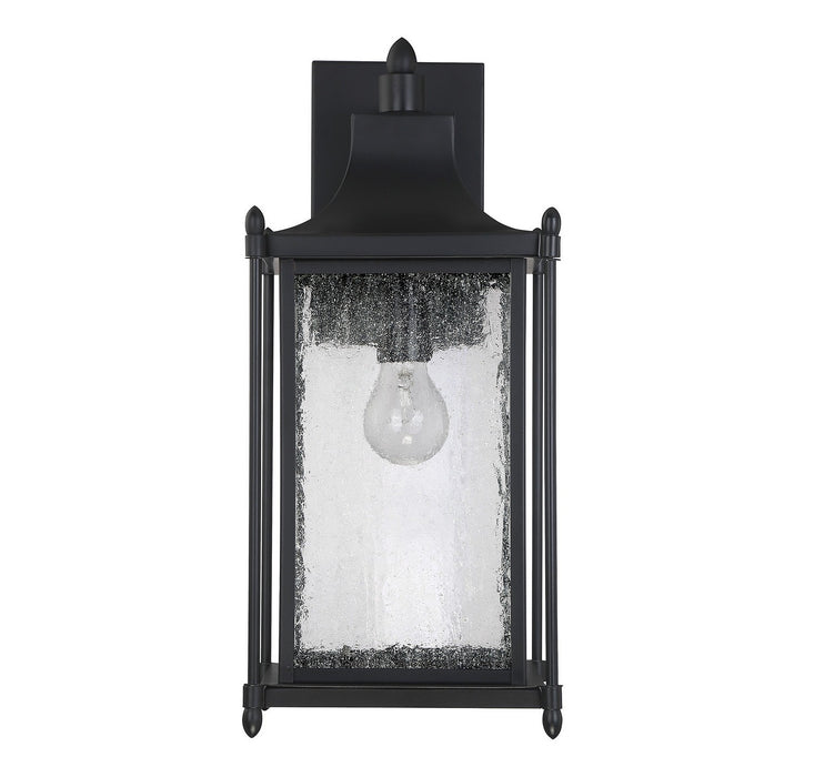 Savoy House 5-3452-BK One Light Wall Mount, Black