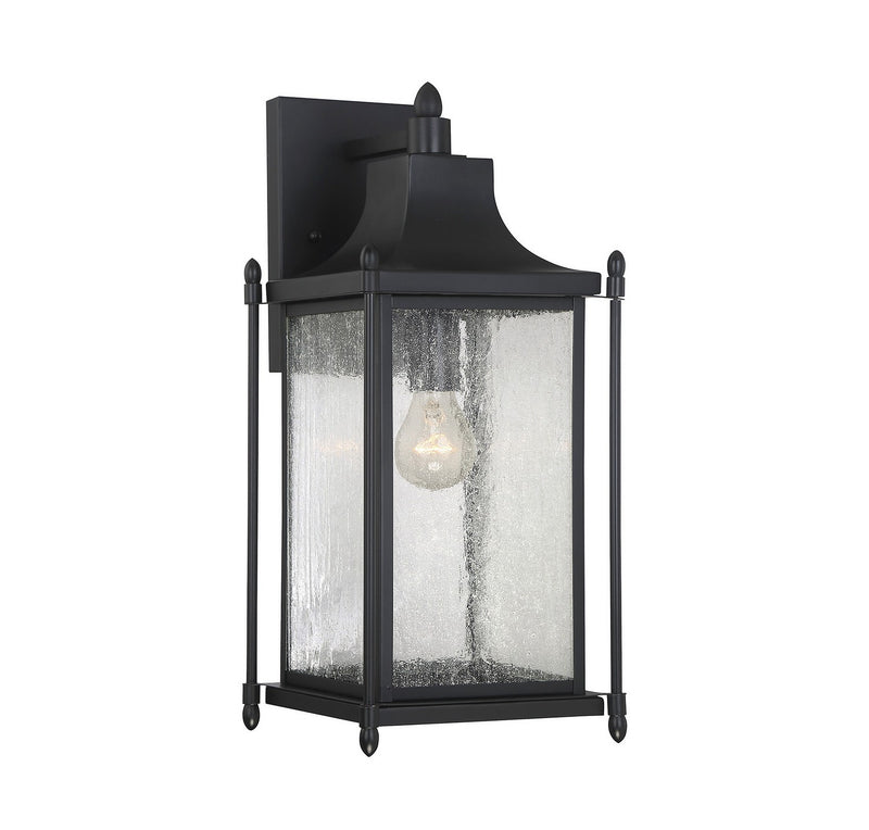 Savoy House 5-3452-BK One Light Wall Mount, Black