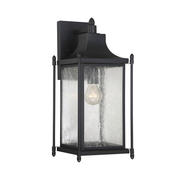 Savoy House 5-3452-BK One Light Wall Mount, Black