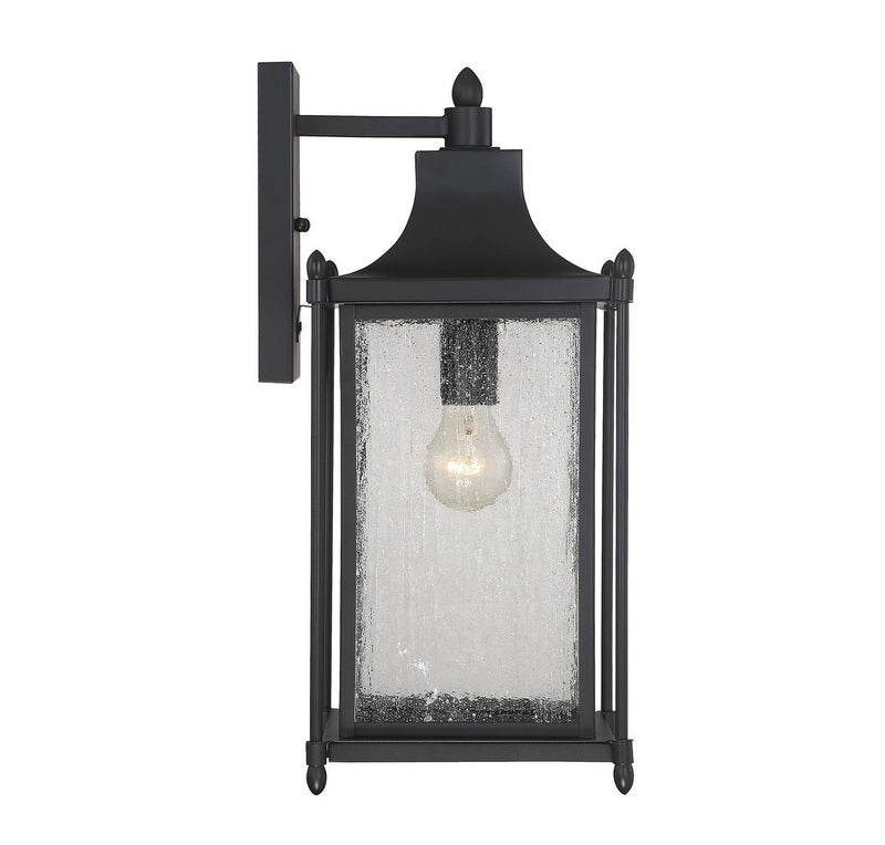Savoy House 5-3452-BK One Light Wall Mount, Black