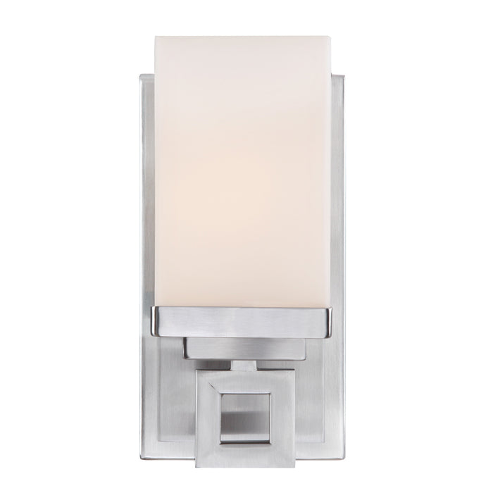 Golden 4444-BA1 PW One Light Bath Vanity, Pewter