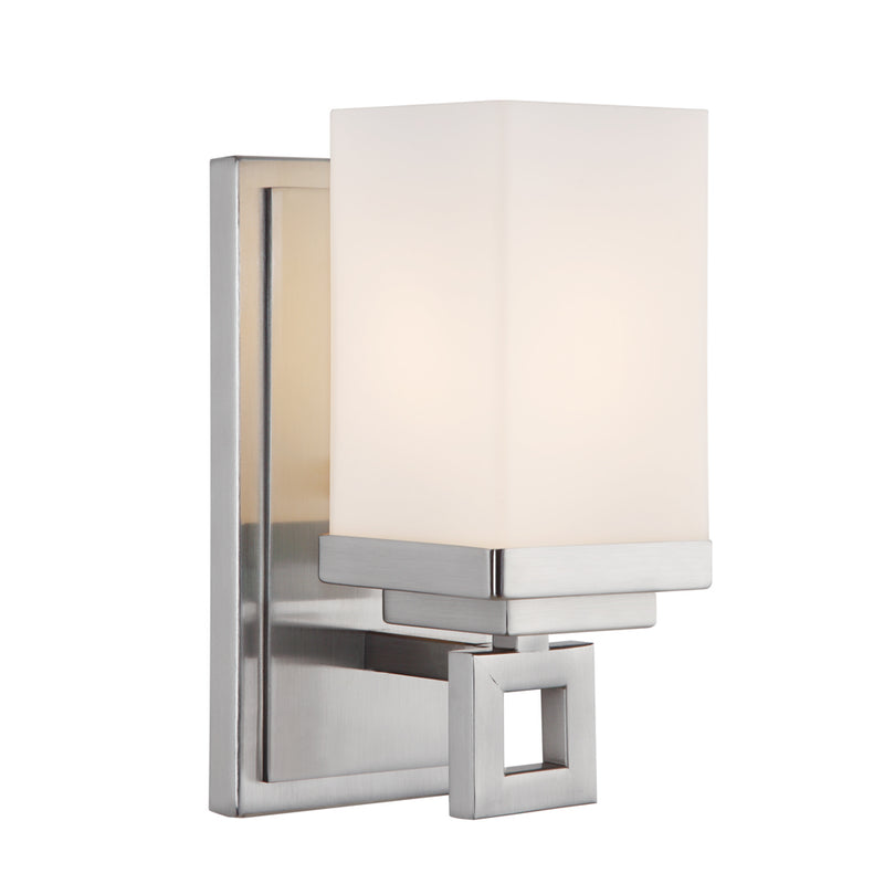Golden 4444-BA1 PW One Light Bath Vanity, Pewter