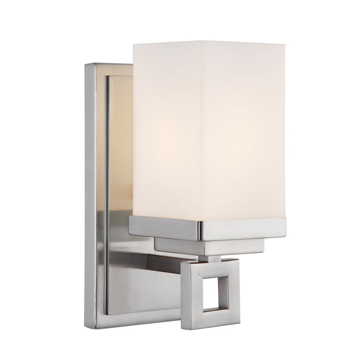 Golden 4444-BA1 PW One Light Bath Vanity, Pewter