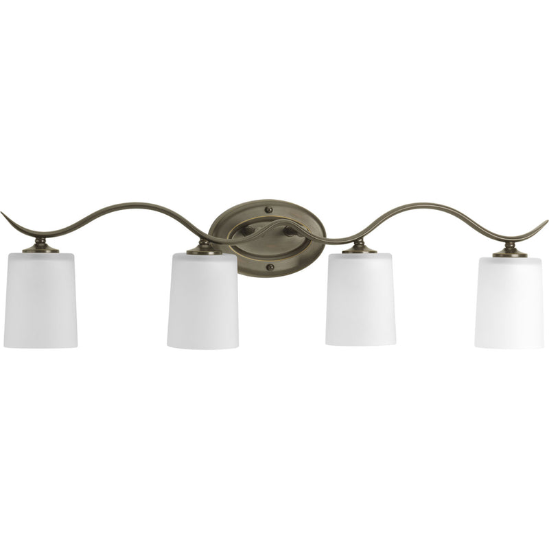 Progress Lighting P2021-20 Four Light Bath, Antique Bronze