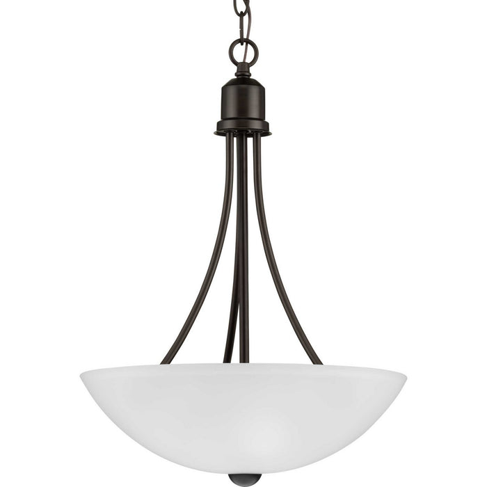 Progress Lighting P3914-20 Two Light Foyer Pendant, Antique Bronze
