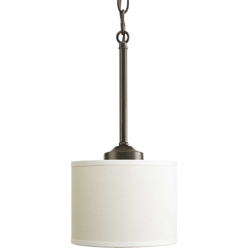 Progress Lighting P5065-20 One Light Mini Pendant, Antique Bronze