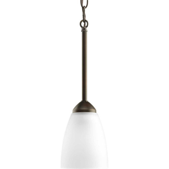 Progress Lighting P5113-20 One Light Mini Pendant, Antique Bronze