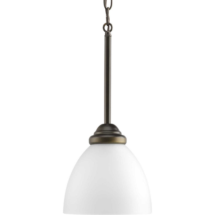 Progress Lighting P5131-20 One Light Pendant, Antique Bronze