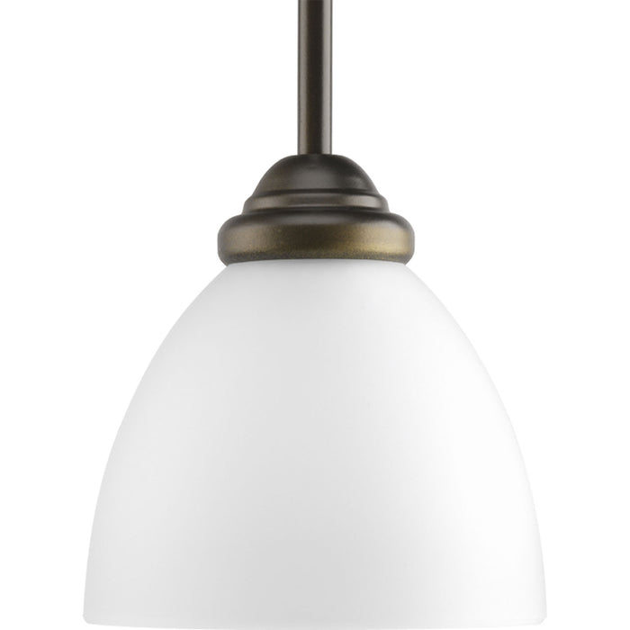 Progress Lighting P5131-20 One Light Pendant, Antique Bronze