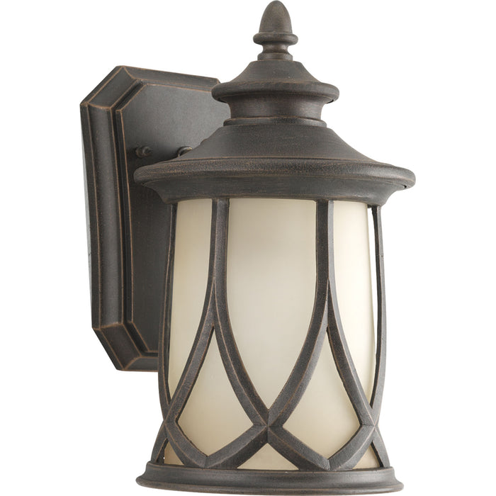 Progress Lighting P5987-122 One Light Wall Lantern, Aged Copper