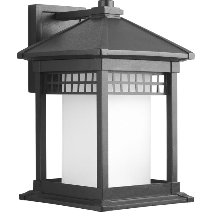 Progress Lighting P6002-31 One Light Wall Lantern, Black
