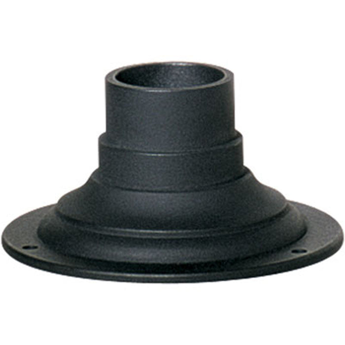 Progress Lighting P8726-31 Pedestal Mount Adapter, Black