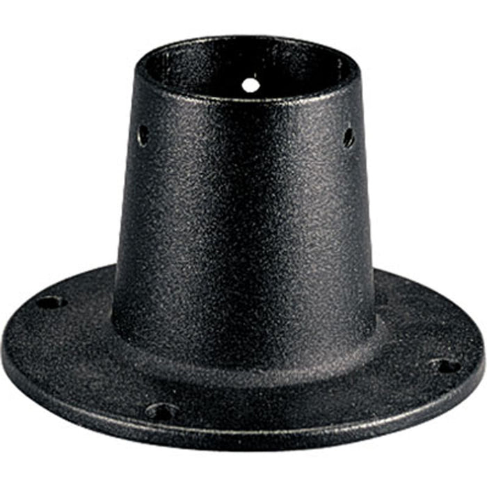 Progress Lighting P8748-31 Post Adapter, Black