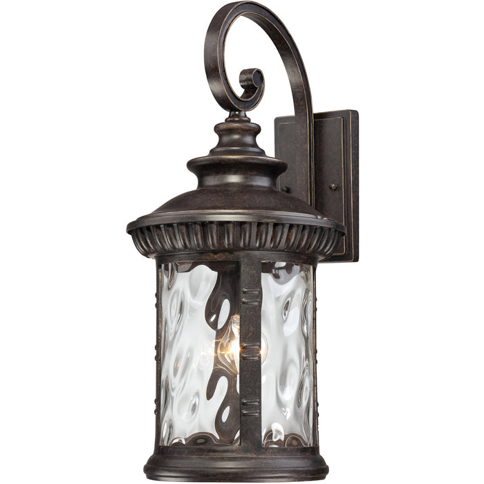 Quoizel CHI8411IB One Light Outdoor Wall Lantern, Imperial Bronze