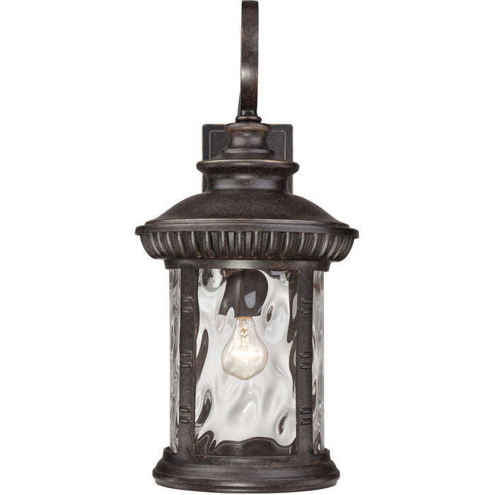 Quoizel CHI8411IB One Light Outdoor Wall Lantern, Imperial Bronze