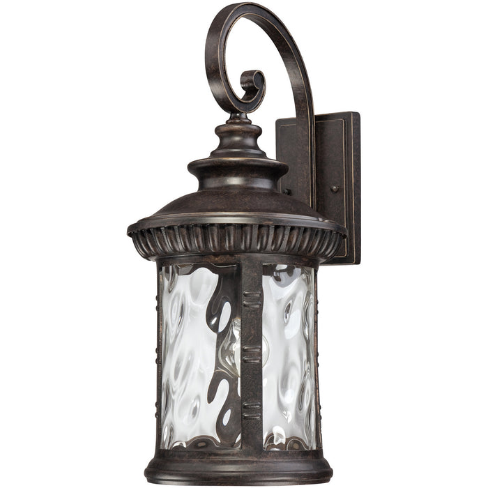 Quoizel CHI8411IB One Light Outdoor Wall Lantern, Imperial Bronze