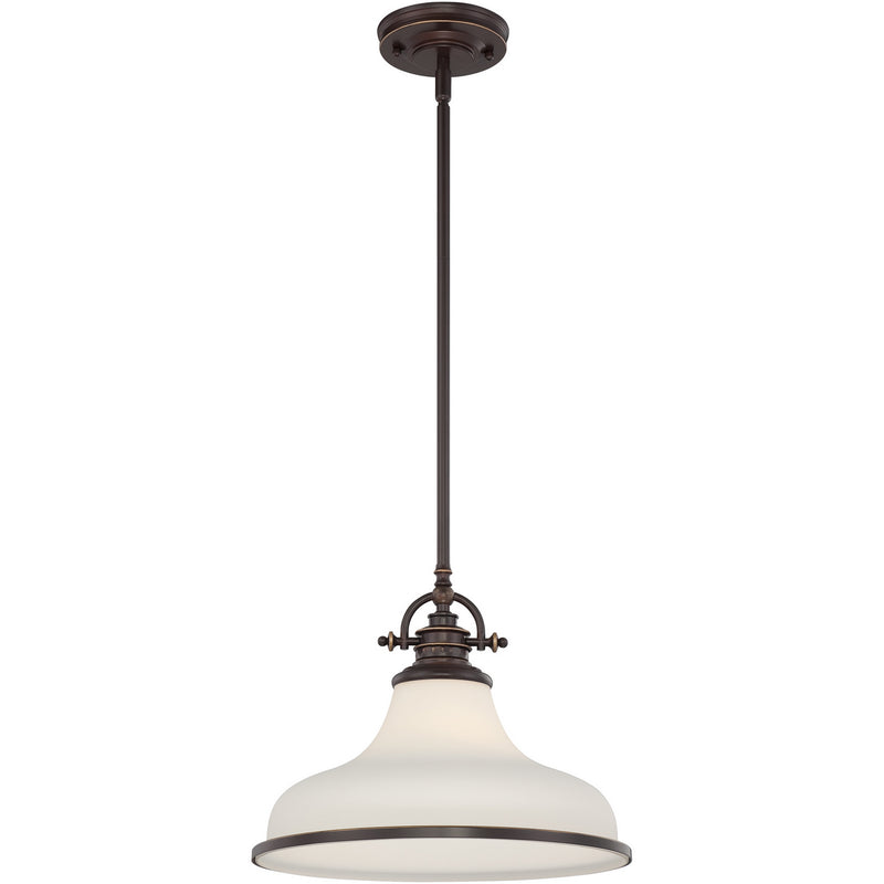Quoizel GRT2814PN One Light Pendant, Palladian Bronze