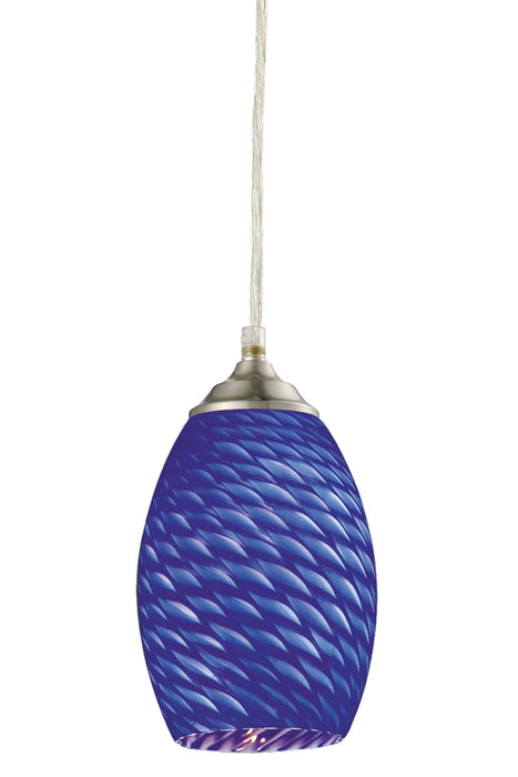 Z-Lite 131B-BN One Light Pendant, Brushed Nickel