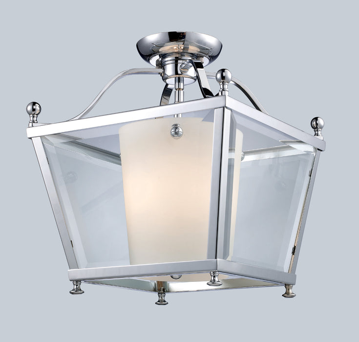 Z-Lite 178-3SF-M Three Light Semi Flush Mount, Chrome