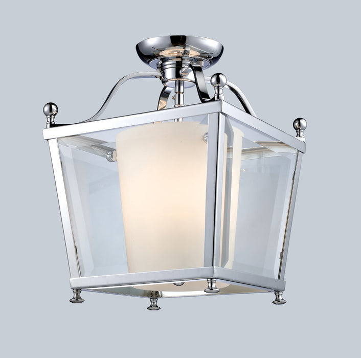 Z-Lite 178-3SF-S Three Light Semi Flush Mount, Chrome