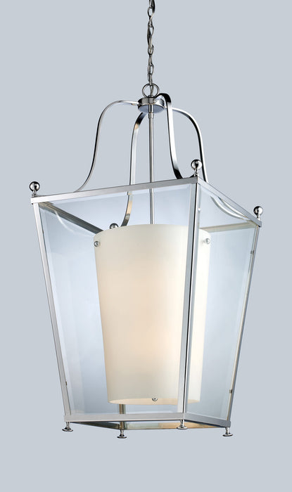Z-Lite 178-6 Six Light Chandelier, Chrome