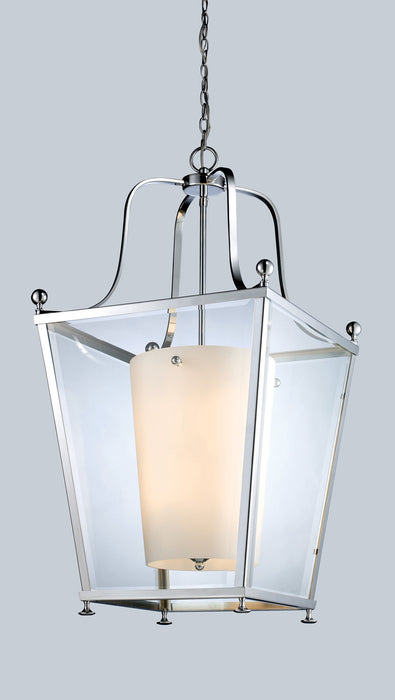 Z-Lite 178-8 Eight Light Chandelier, Chrome