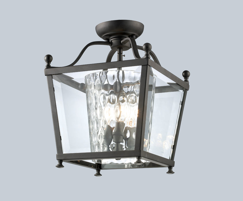 Z-Lite 179-3SF-S Three Light Semi Flush Mount, Bronze