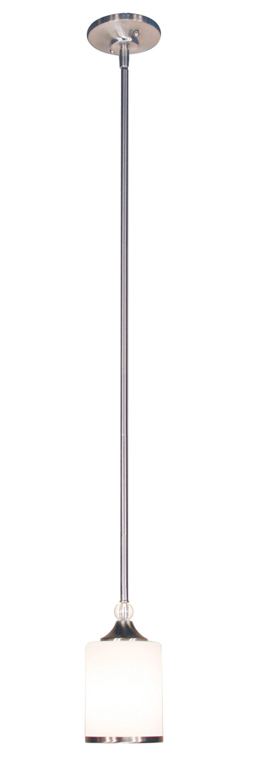 Z-Lite 308MP-BN One Light Pendant, Brushed Nickel